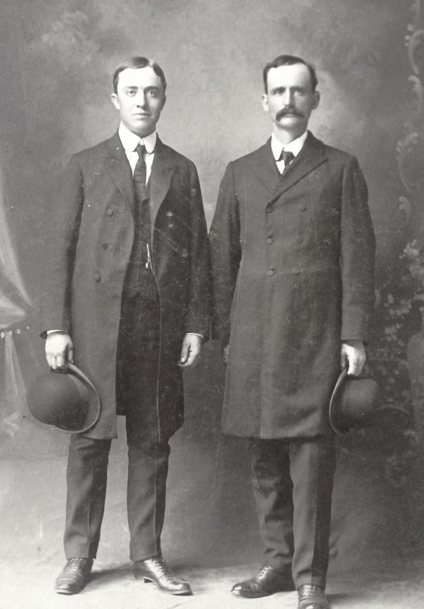 Elder Wilford Dand Wright with Companion